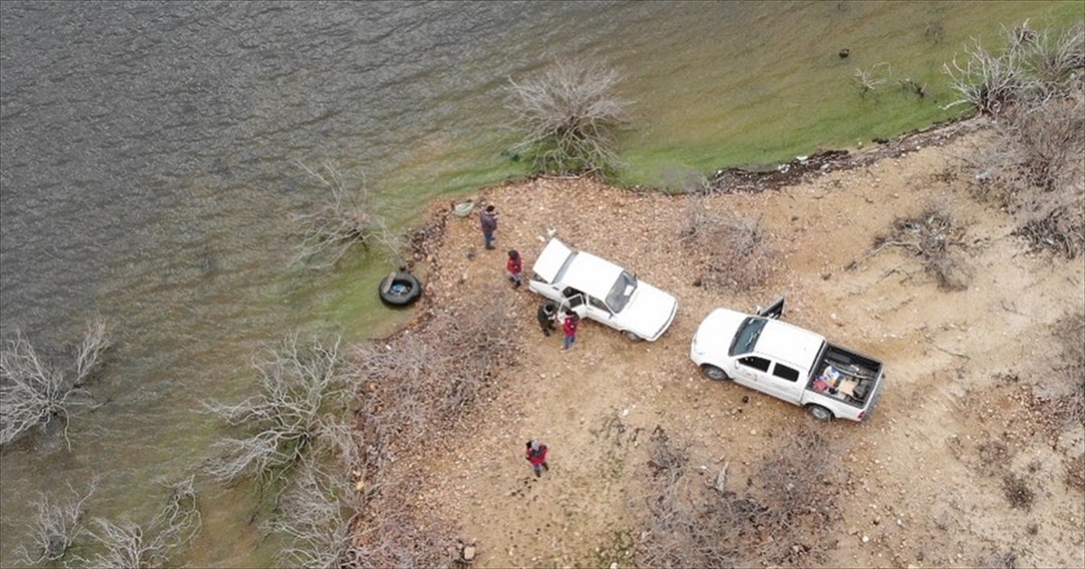 Muğla'da drone ile kaçak balık avı denetimi