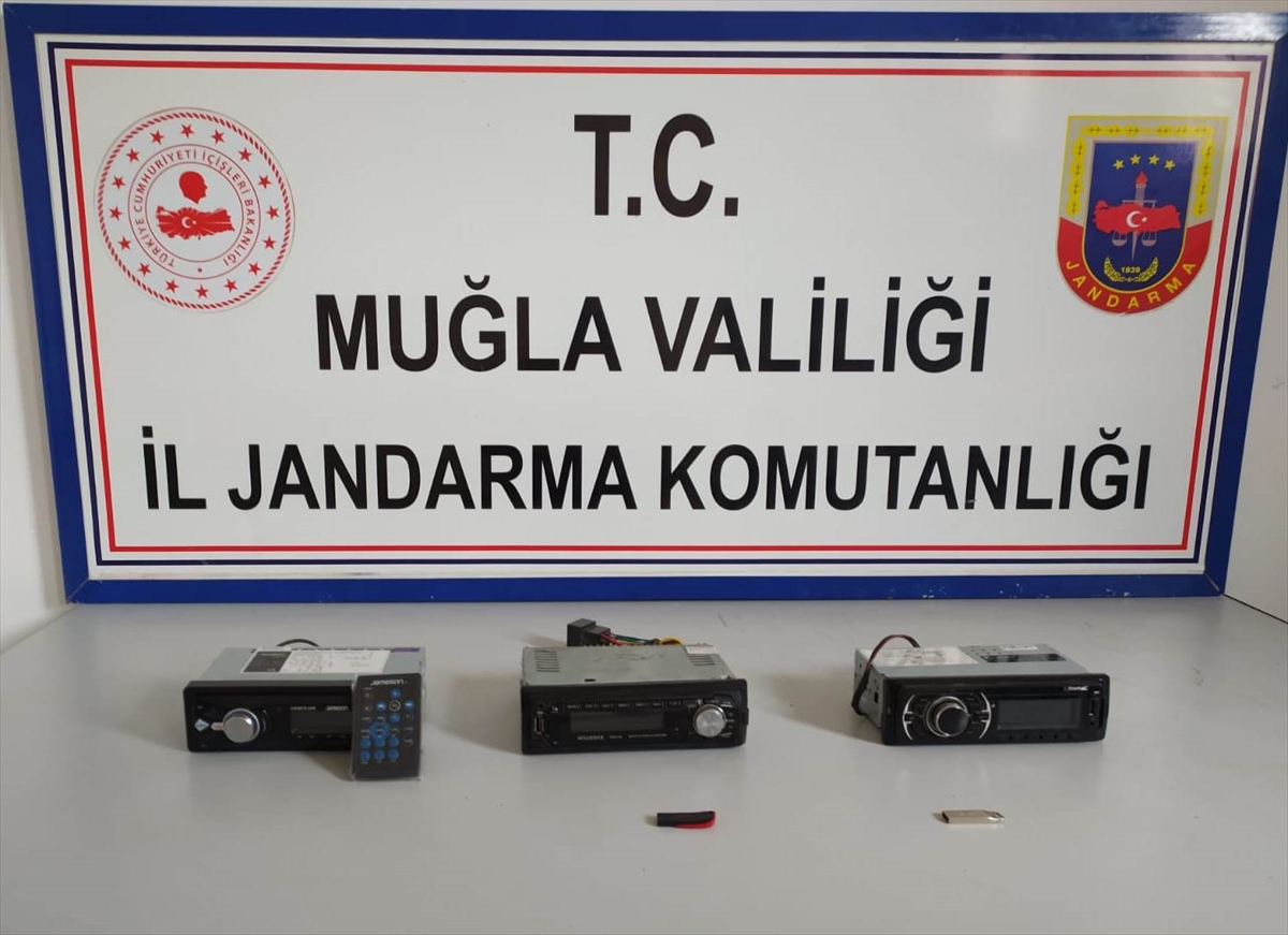 Köyceğiz'de otomobillerden teyp çaldıkları iddia edilen 2 kişi yakalandı