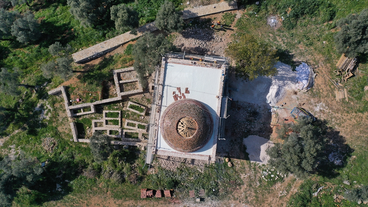 Muğla'da 600 yıllık Yelli Cami restorasyonla eski ihtişamına kavuşuyor