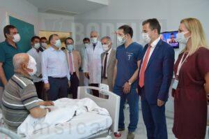 Muğla'da katarakt ameliyatı sonrası görme kaybı yaşayan hastaya kadavradan kornea nakledildi
