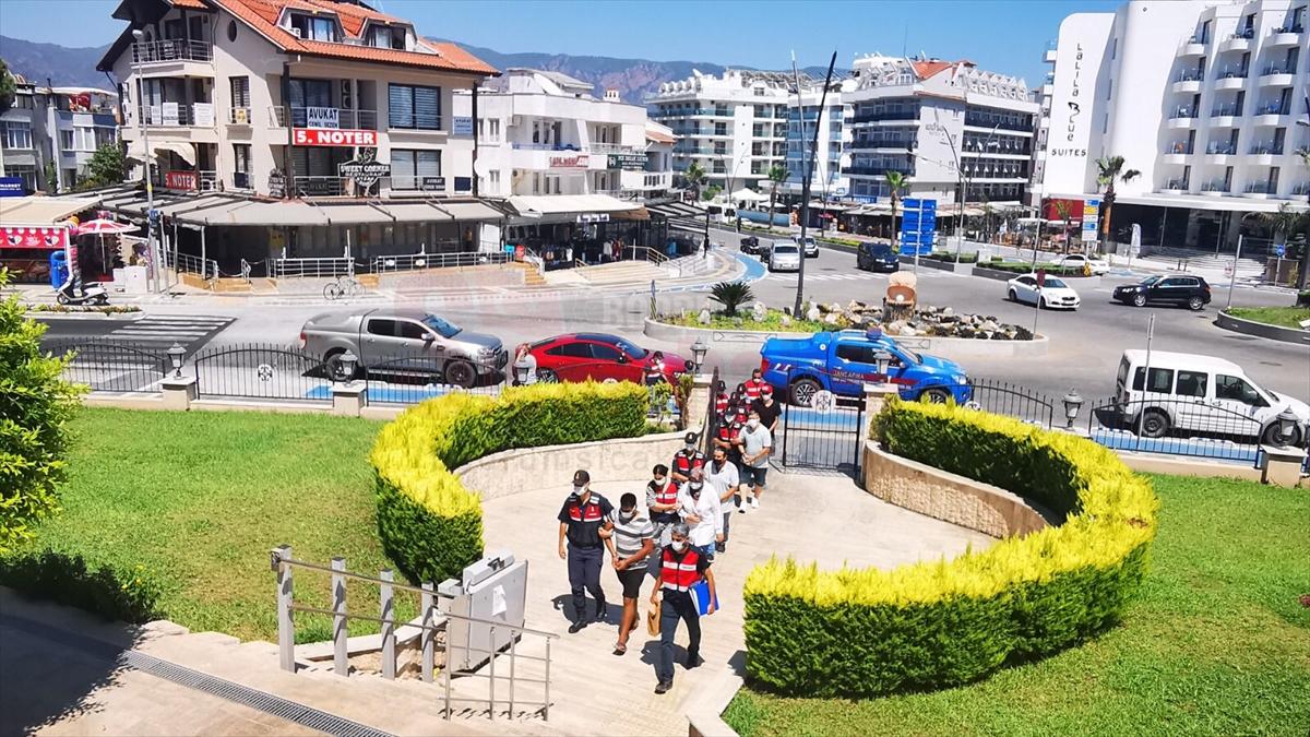 Marmaris'ten Yunanistan'a kaçmaya çalışan 3 FETÖ şüphelisi yakalandı