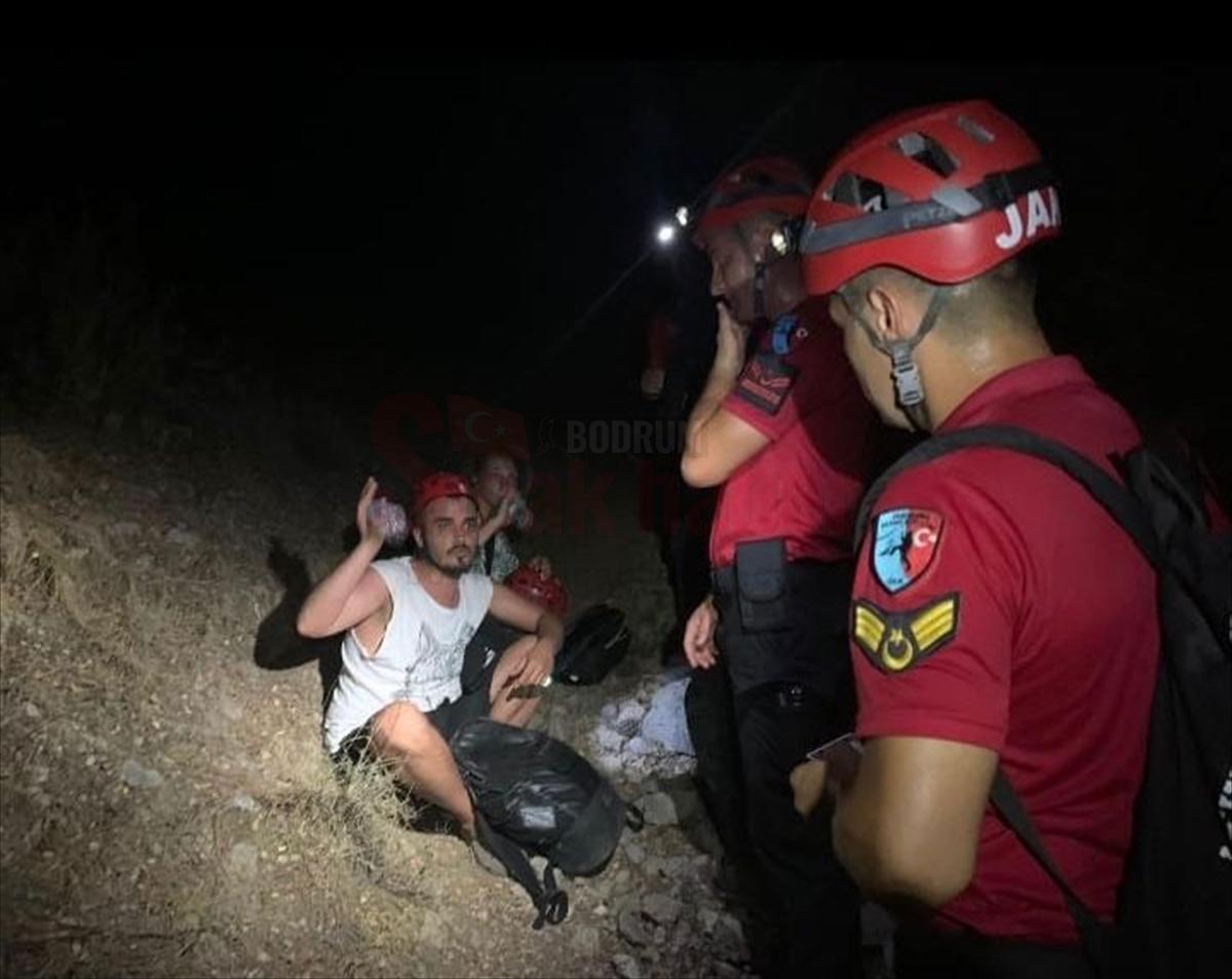 Muğla'da yürüyüş yaparken kaybolan 2 kişi bulundu