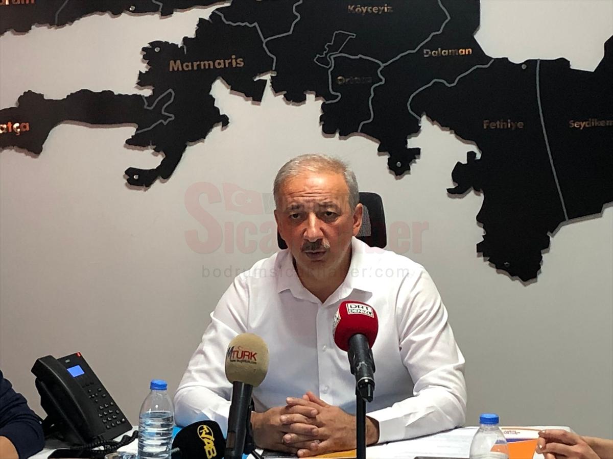 AK Parti Muğla İl Başkanı Mete, orman yangınlarıyla ilgili konuştu