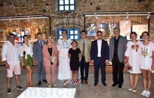 "Türkiye'deki Ukraynalı Ressamlar Sergisi" Bodrum'da açıldı