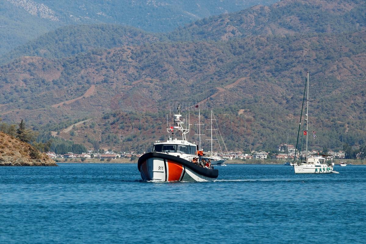 Fethiye'de teknede 254 düzensiz göçmen yakalandı