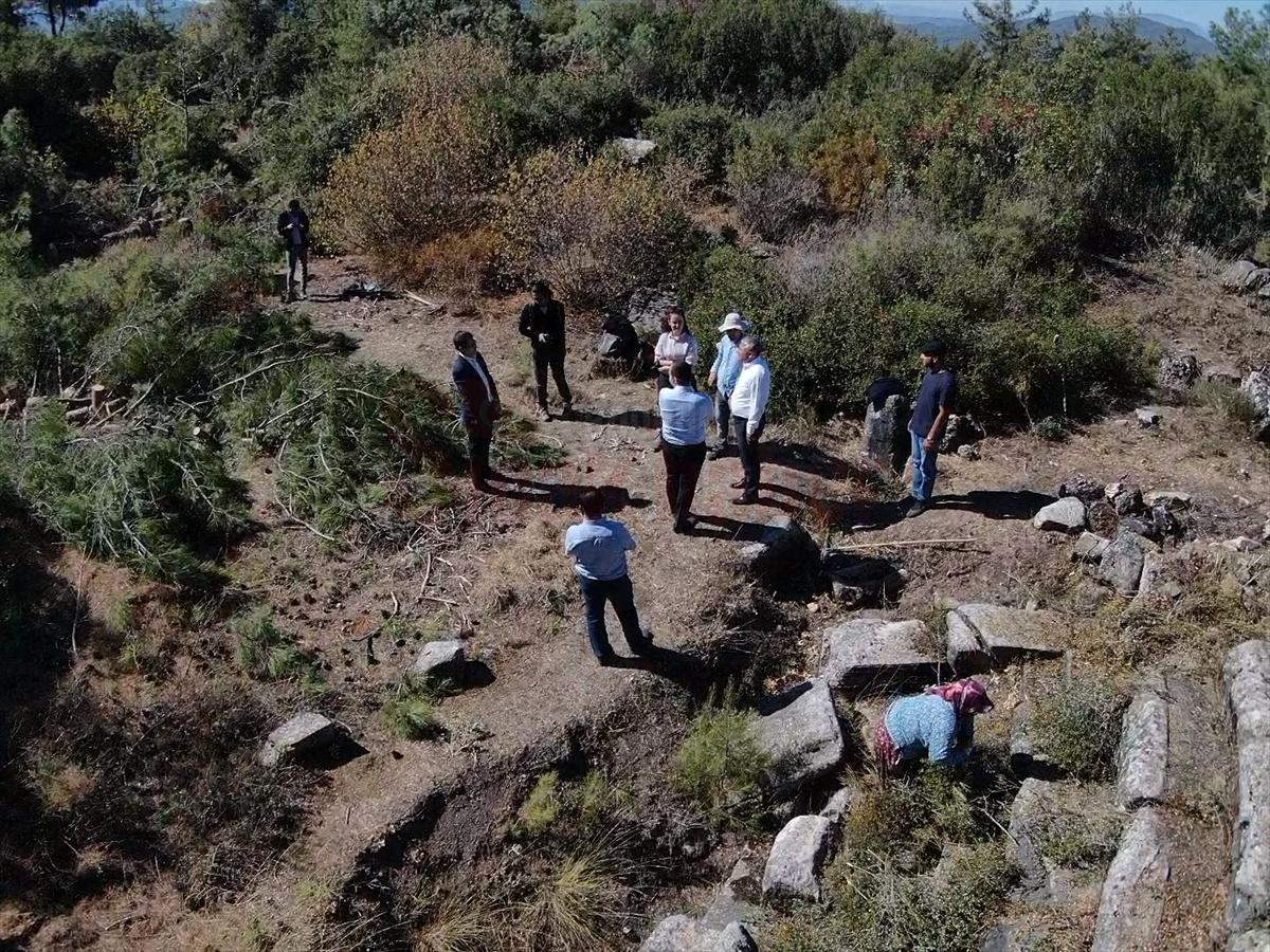 Muğla'daki Hyllarima Antik Kenti'nde kazı ve temizlik çalışmaları başladı