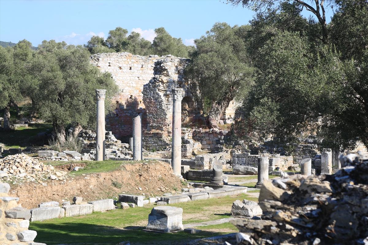 İasos Antik Kenti'nin fotogrametrik haritası çıkarıldı