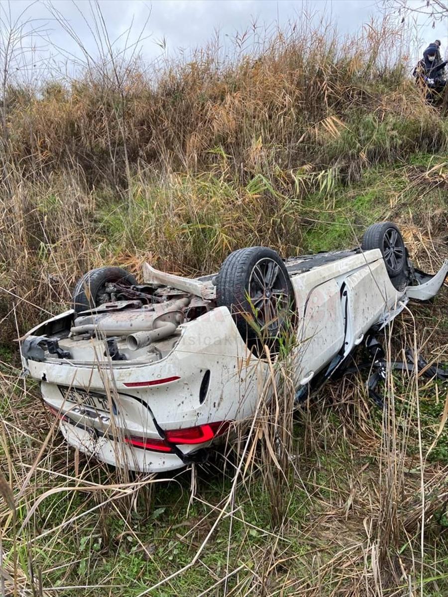 Muğla'da dere yatağına devrilen otomobilin sürücüsü öldü