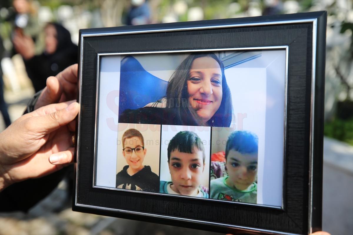 Almanya'da ev yangınında vefat eden Türk anne ve çocukları Bodrum'da defnedildi