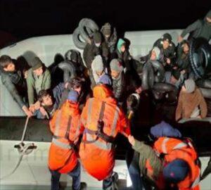 Muğla açıklarında 38 düzensiz göçmen yakalandı