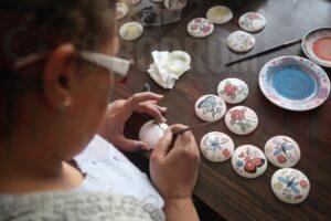Muğla'da el emeği ürün üreten kadınlardan aile ekonomisine destek
