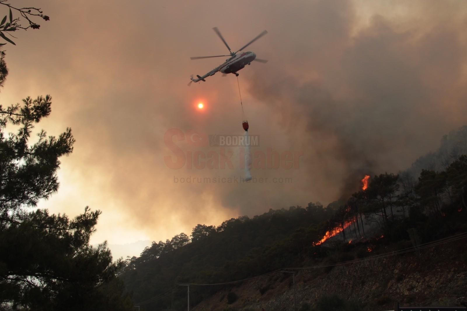 METEOROLOJİ'DEN MUĞLA'YA ORMAN YANGINI UYARISI