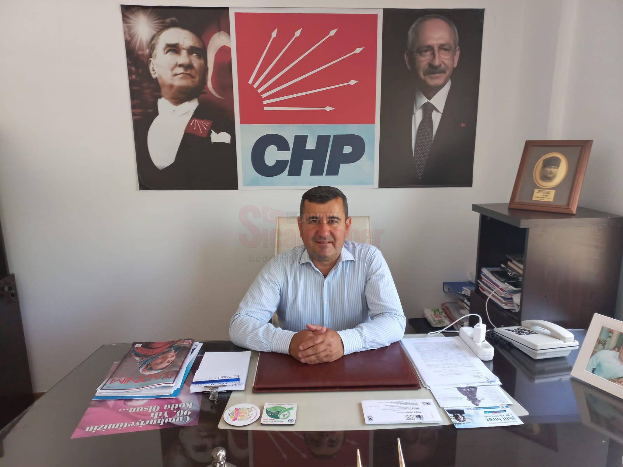 Halil Karahan CHP Bodrum İlçe Başkanı