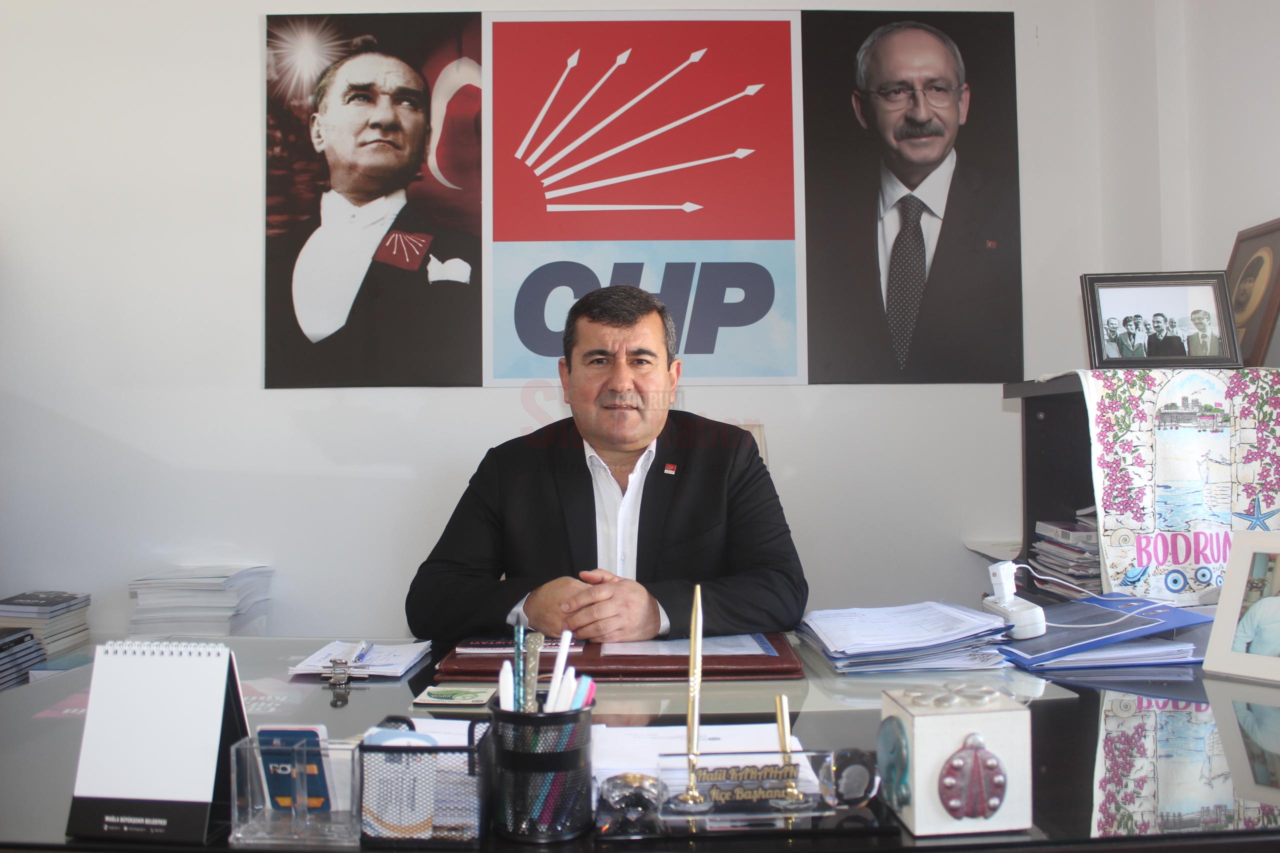 CHP Bodrum İlçe Başkanı Halil Karahan
