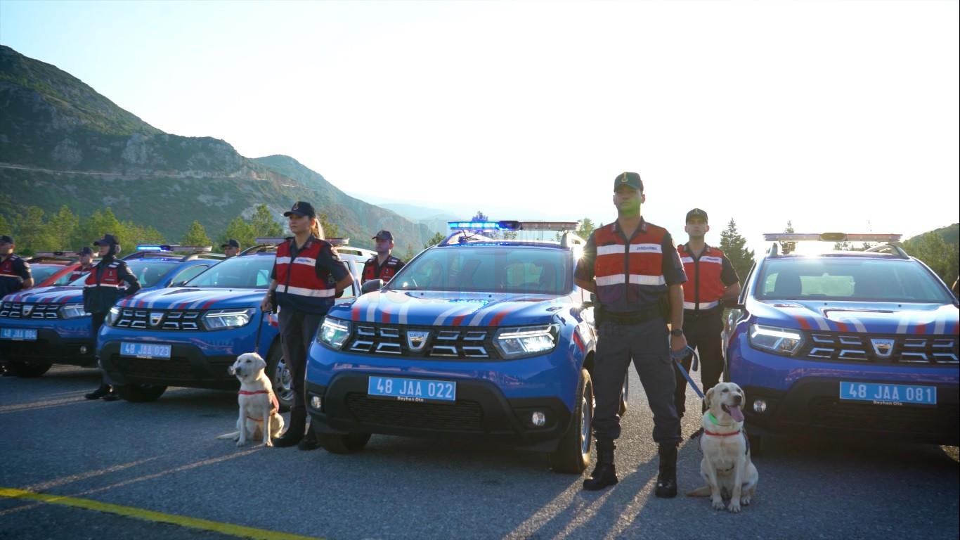 MUĞLA İL JANDARMA'NIN 48 YENİ ARACI TANITILDI