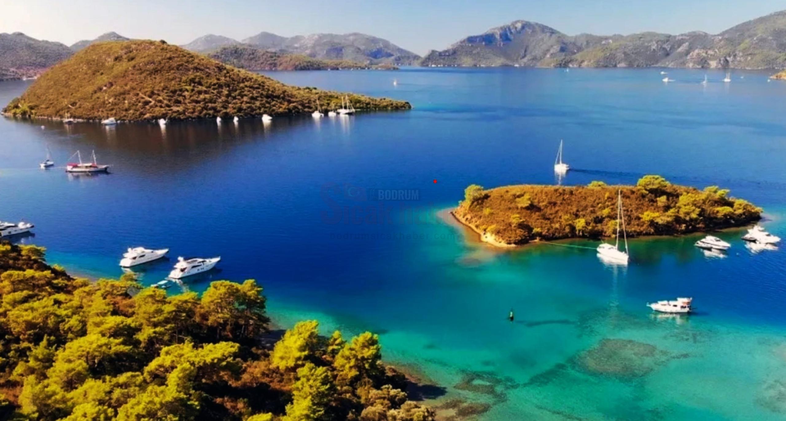 MUĞLA'NIN DÜNYACA ÜNLÜ KOYLARI KESİN KORUNACAK ALAN OLARAK TESCİLLENDİ MUĞLA'NIN DALAMAN VE FETHİYE ARASINDA KALAN YASSICA, ŞEYTAN, GÖCEK VE HACIHALİL ADALARI ÇEVRESİ İLE DATÇA'NIN BENCİK KOYU İLE ESKİ MTA KAMPI ÇEVRESİ KESİN HASSAS KORUNACAK ALAN İLAN EDİLDİ.