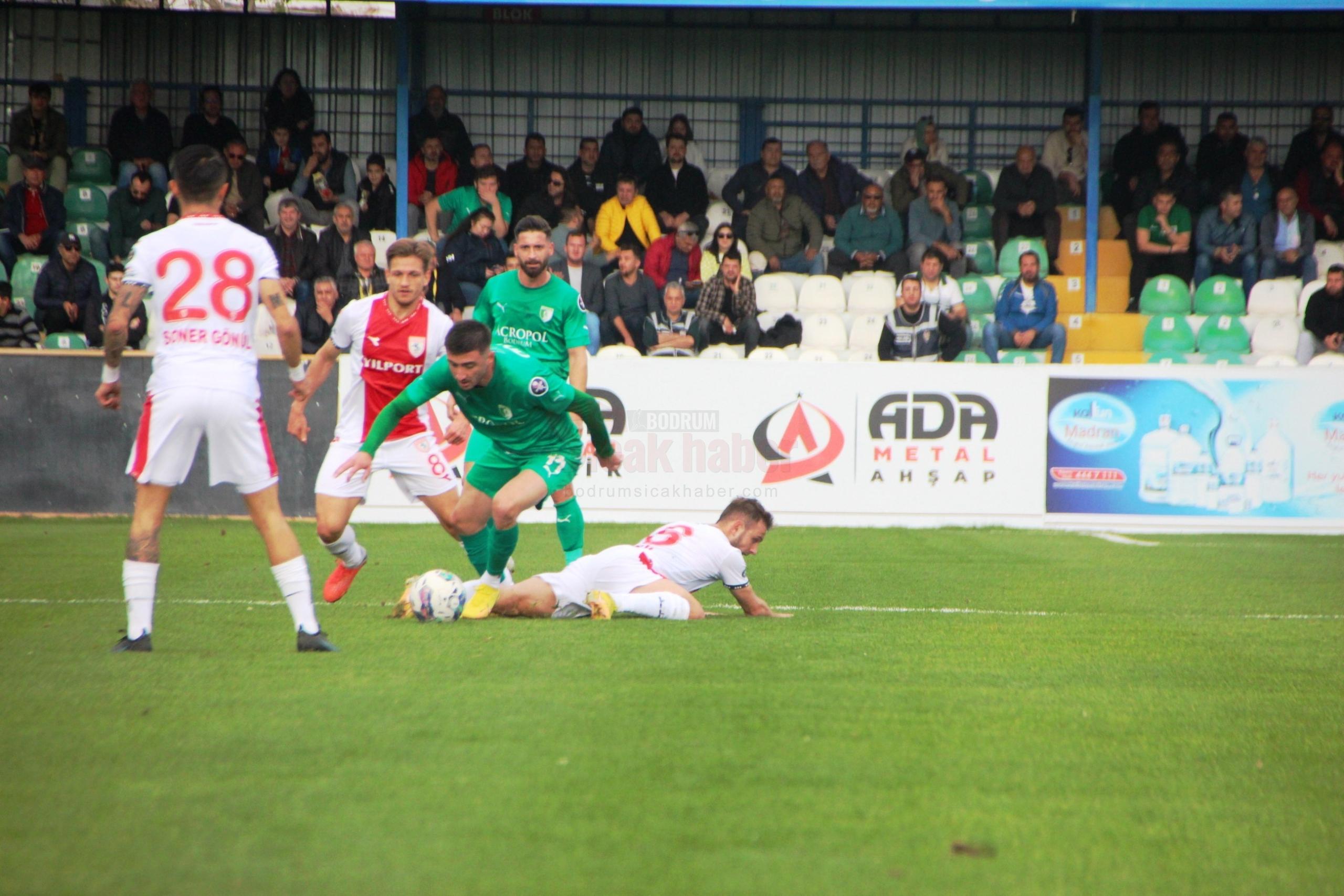 SPOR TOTO 1. LİG: BODRUMSPOR: 0 - SAMSUNSPOR: 0