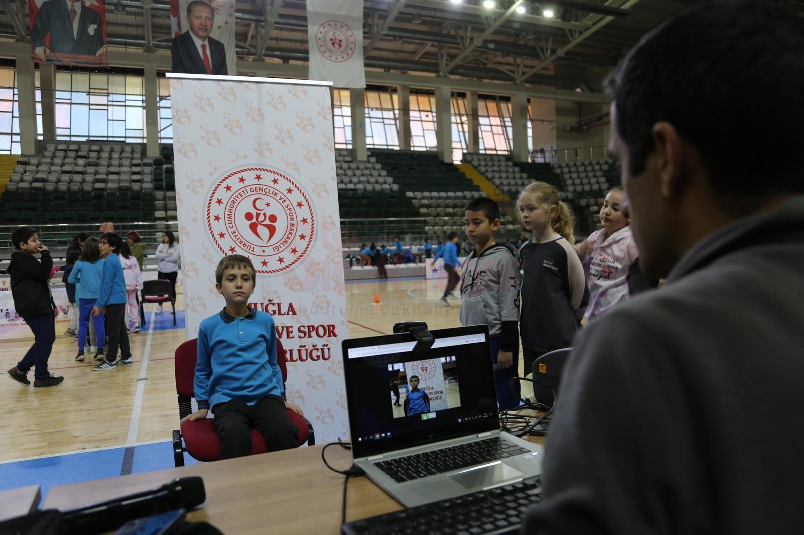 MUĞLA'DA GELECEĞİN YETENEKLİ SPORCULARI SEÇİLİYOR