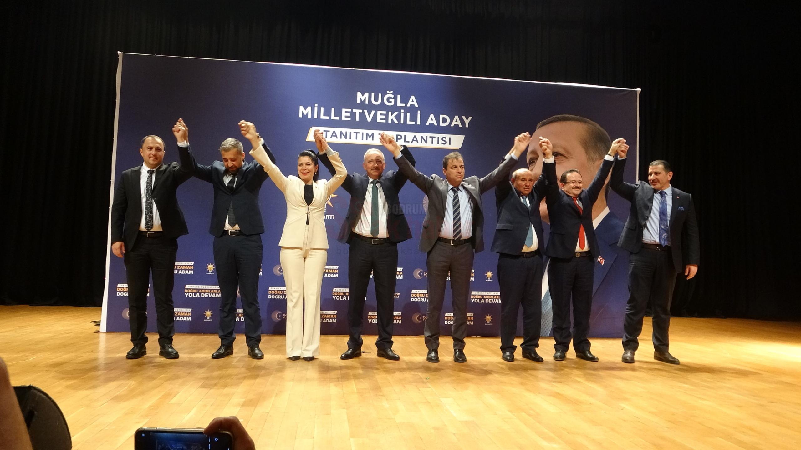 MUĞLA AK PARTİ MİLLETVEKİLİ ADAYLARI TANITILDI