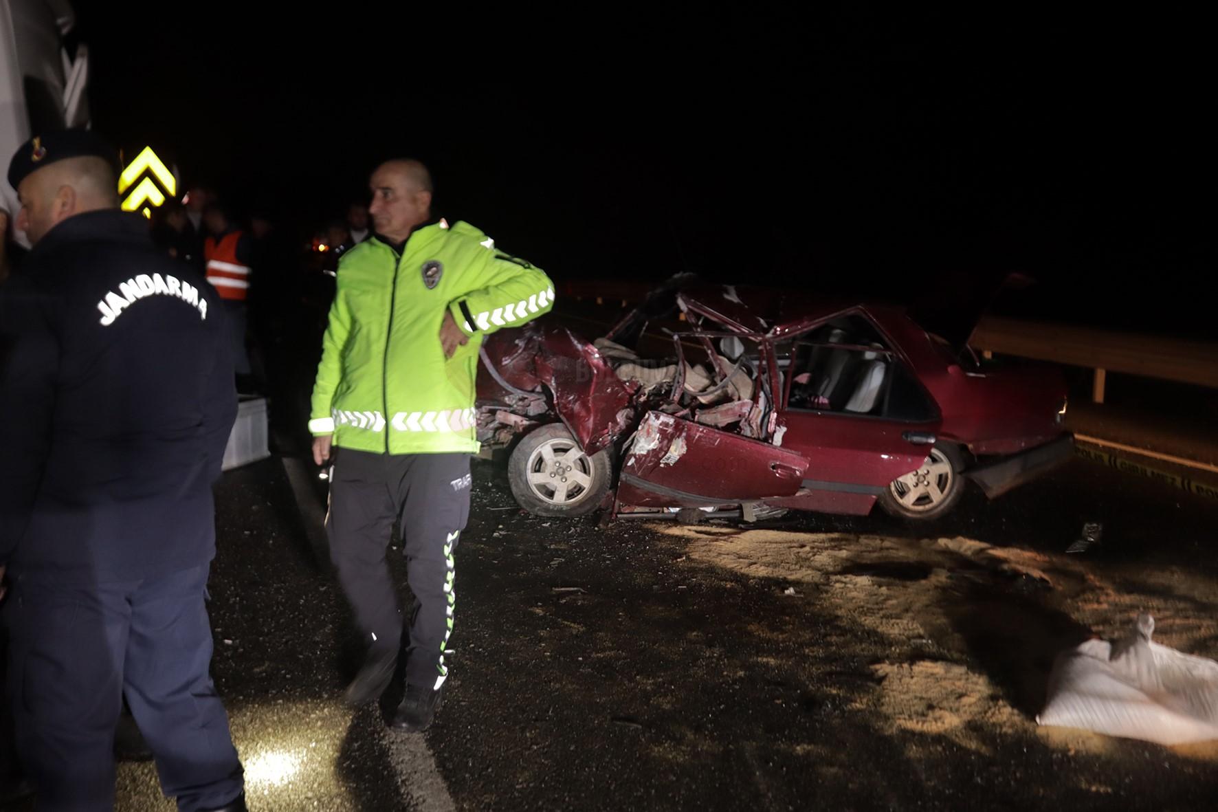 MUĞLA'DA TRAFİK KAZASI: 2 ÖLÜ