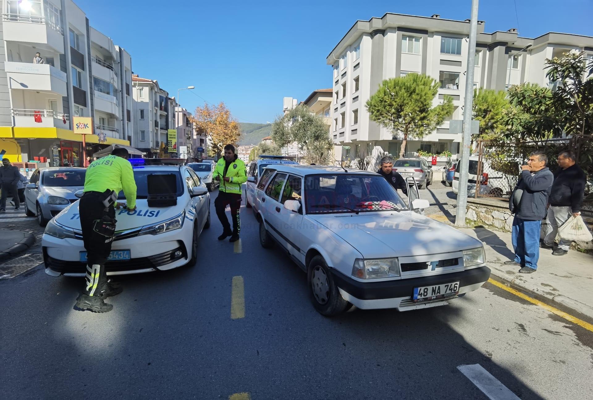 MUĞLA'DA TRAFİK KAZASI: 1 YARALI