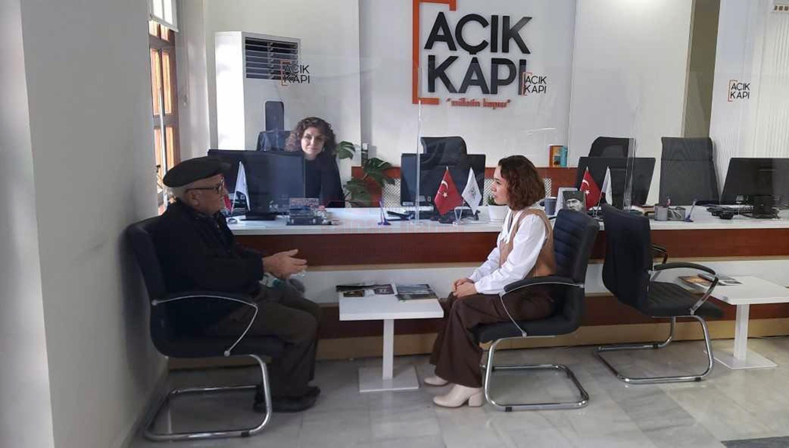 'AÇIK KAPI'YA 7 BİN 491 BAŞVURU YAPILDI