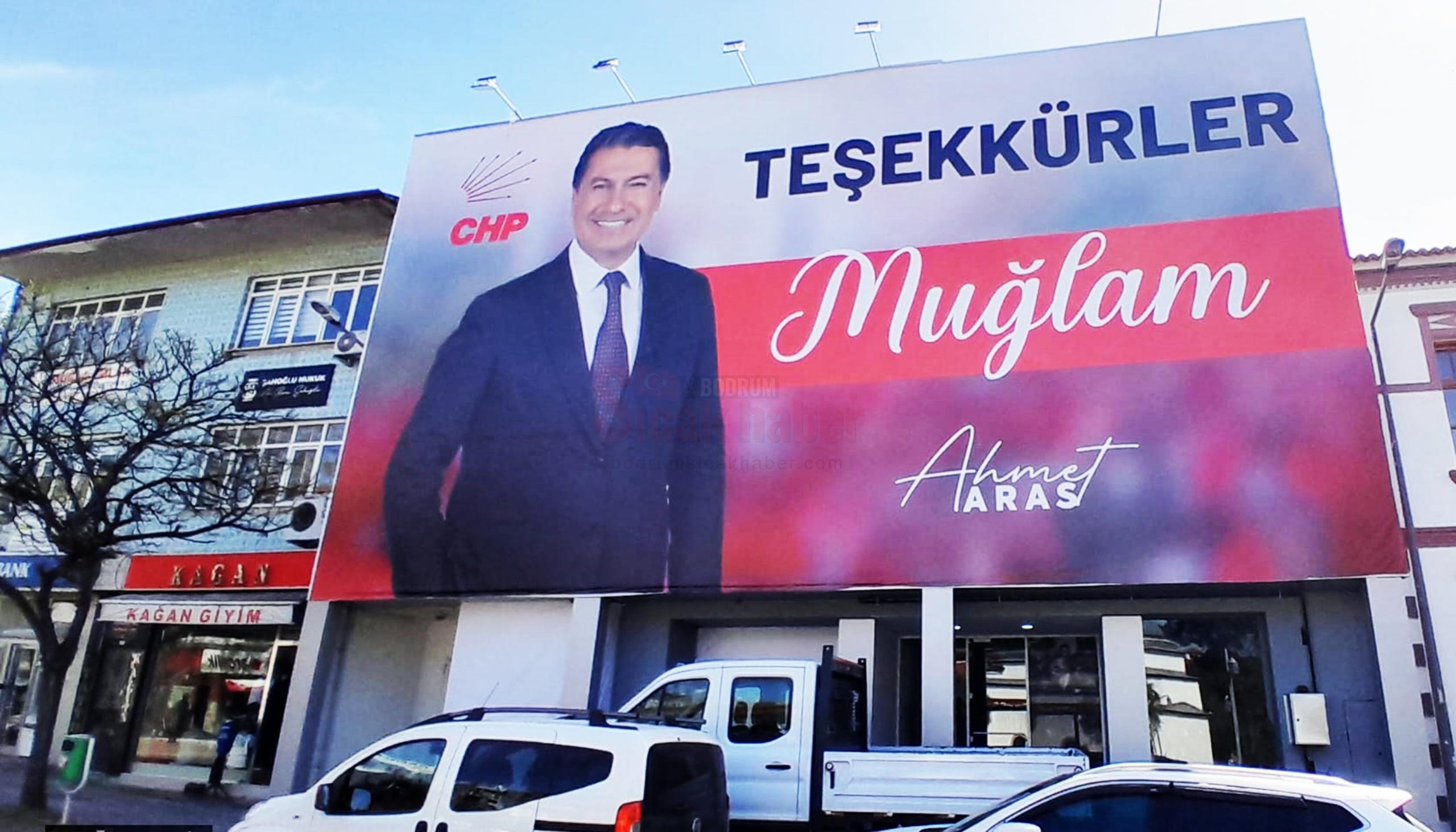 BAŞKAN ARAS'TAN 'TEŞEKKÜR MUĞLAM' MESAJI