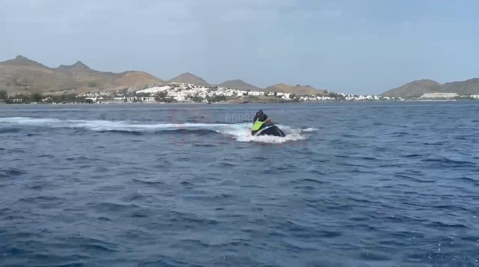 JET SKİ İLE KAÇMAYA ÇALIŞTILAR