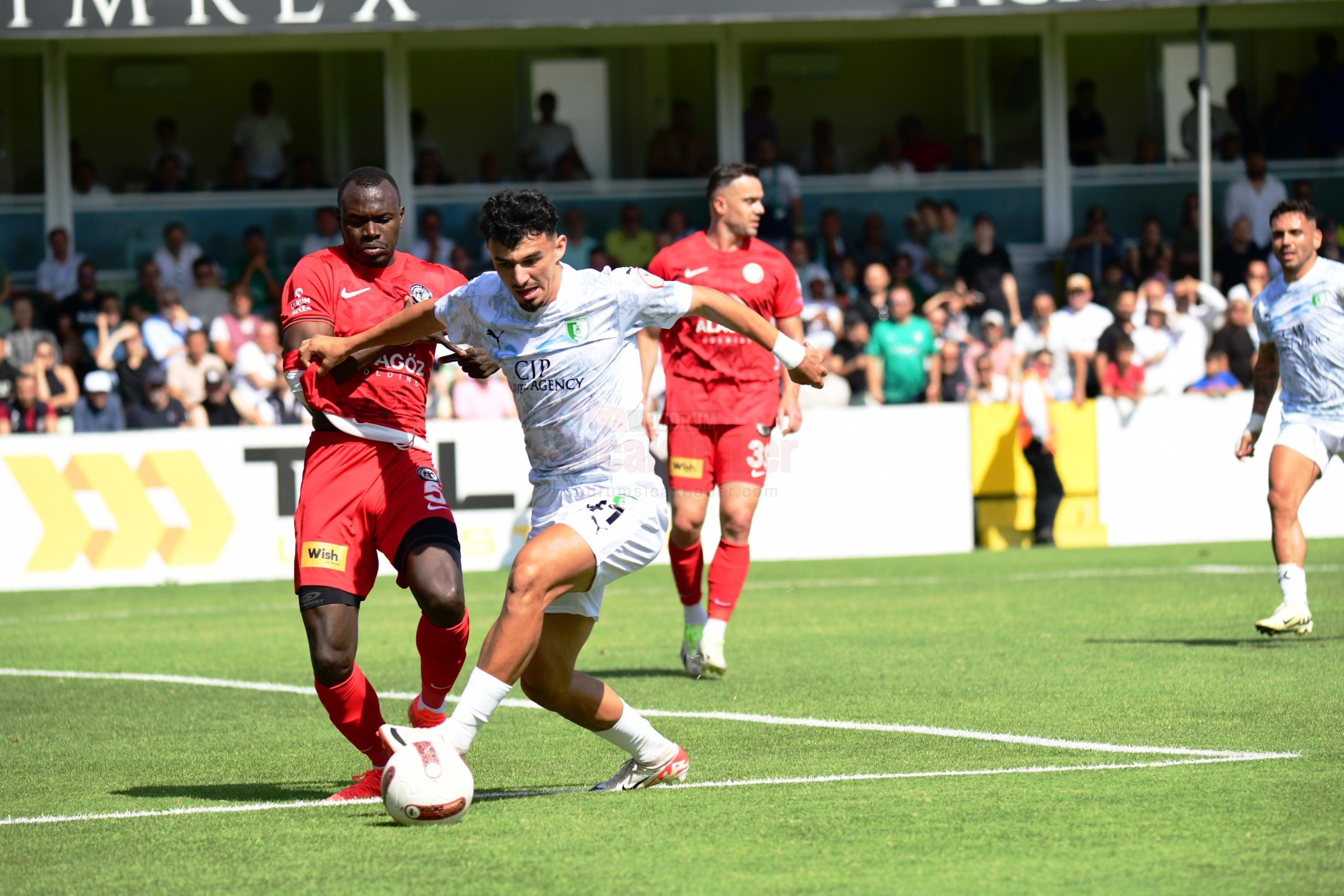 BODRUM FK, PLAY-OFF FİNALİNE YÜKSELDİ TRENDYOL 1. LİG: BODRUM FK: 0 - ÇORUM FK: 0