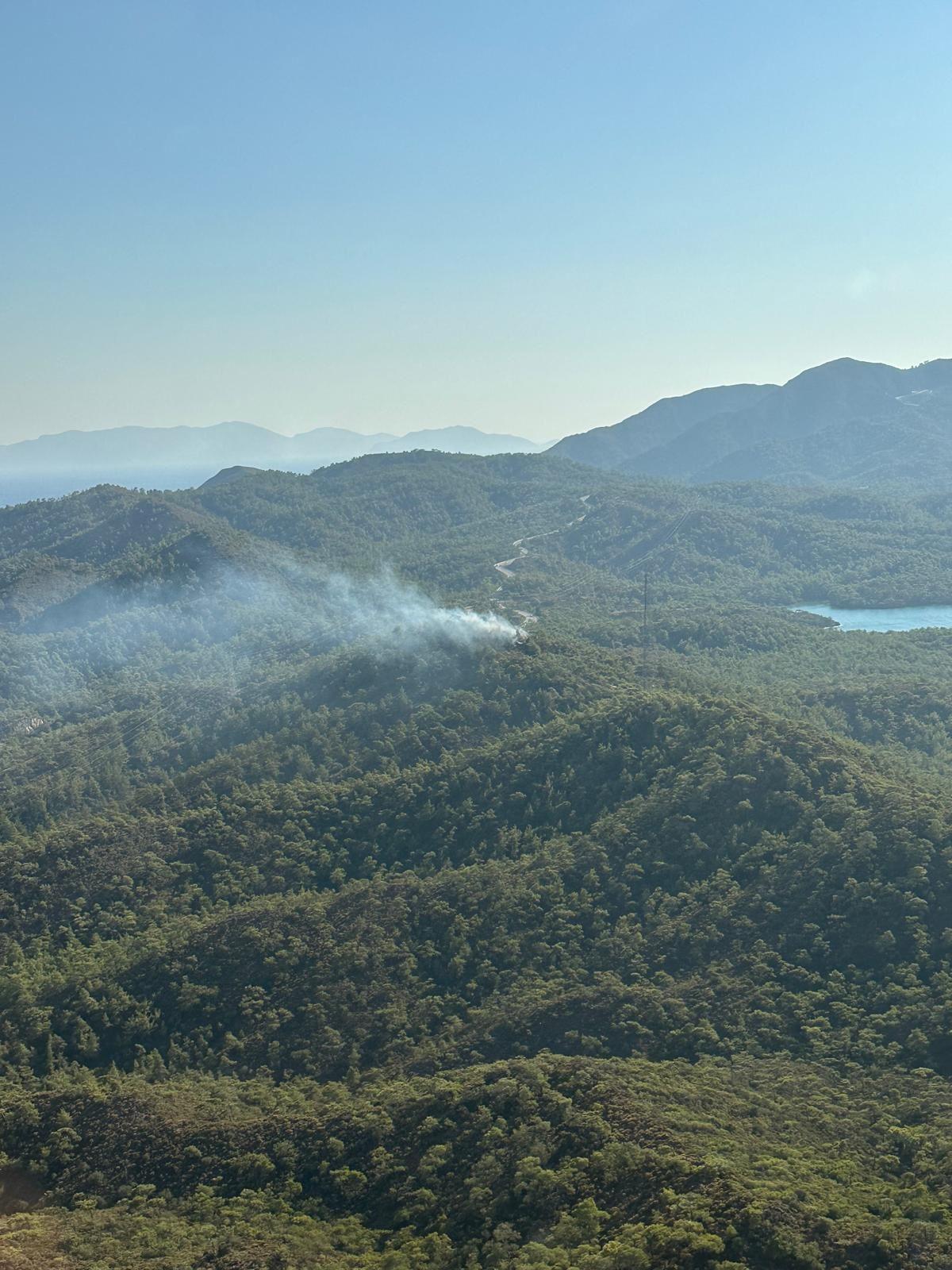 MUĞLA'DA ORMAN YANGINI