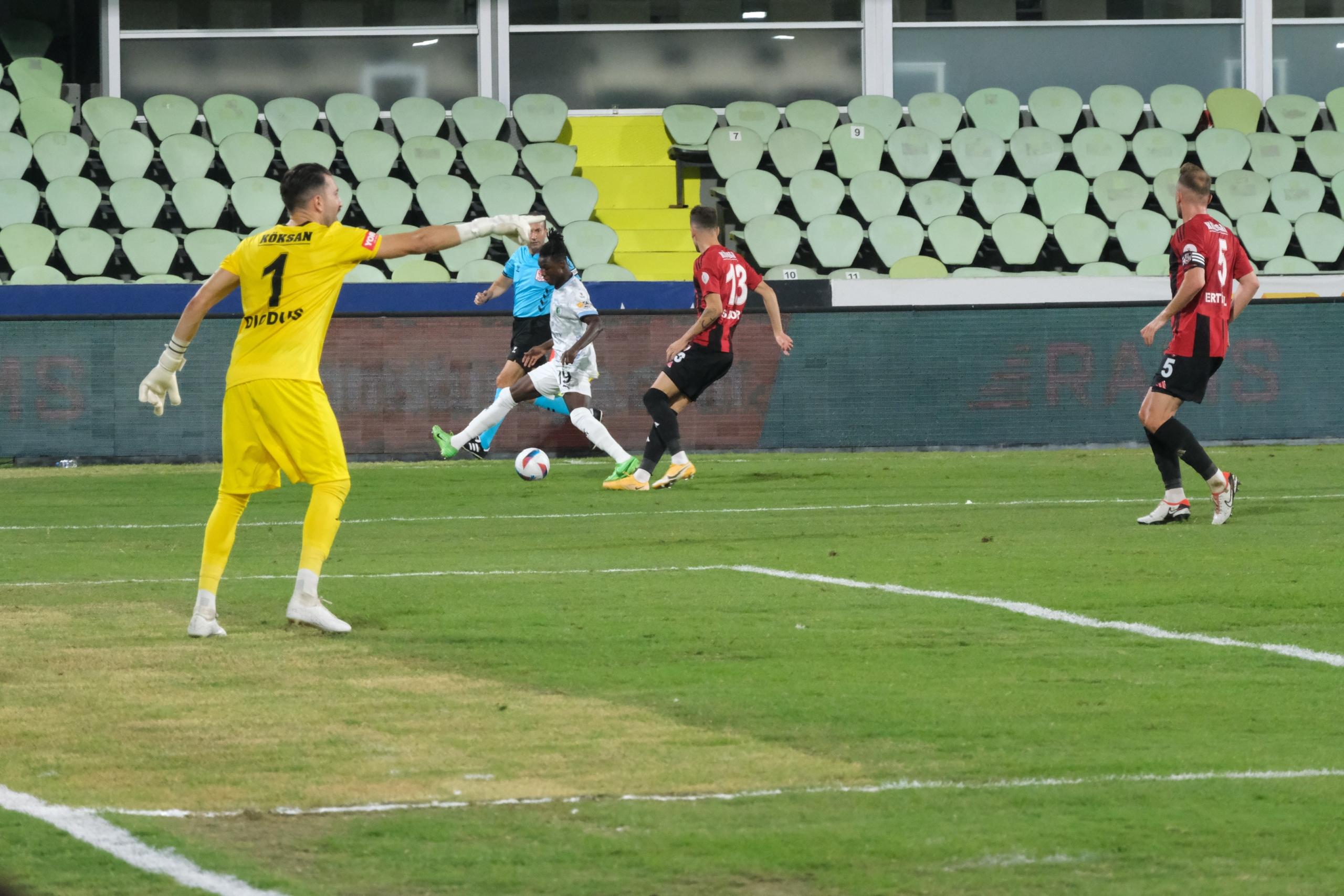 TRENDYOL SÜPER LİG: BODRUM FK: 0 - GAZİANTEP FK: 1 (MAÇ SONUCU)