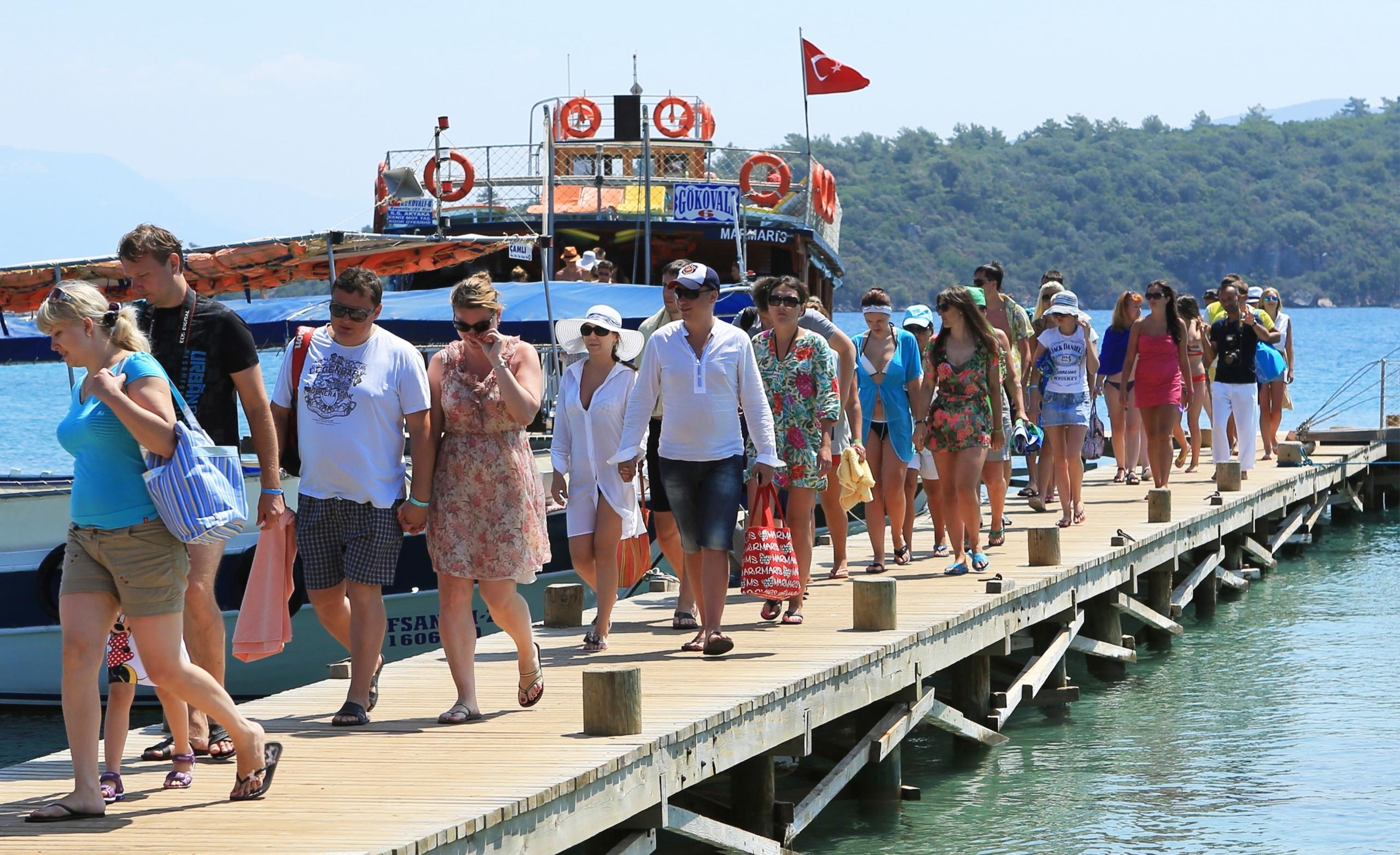 MUĞLA'YA GELEN TURİST SAYISINDA YÜZDE 8 ARTIŞ