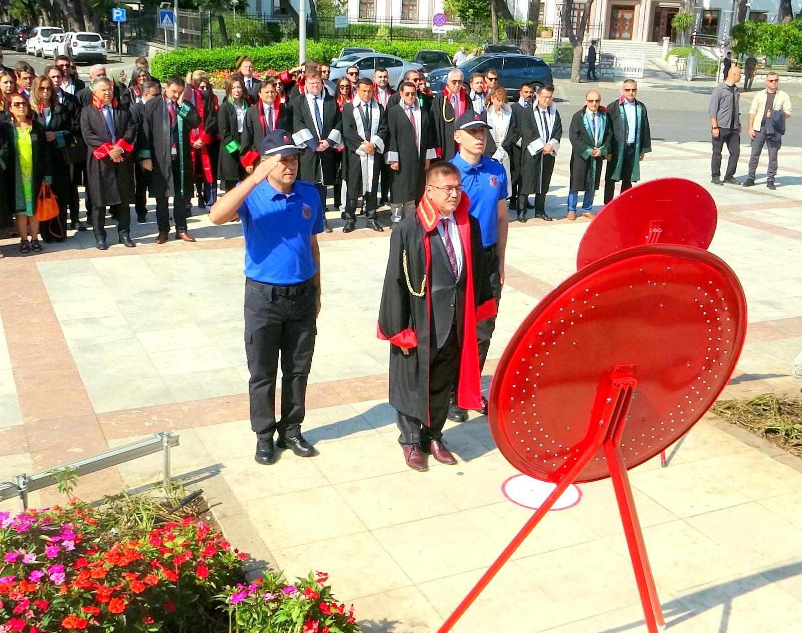 MUĞLA'DA YENİ ADLİ YIL TÖRENLE AÇILDI