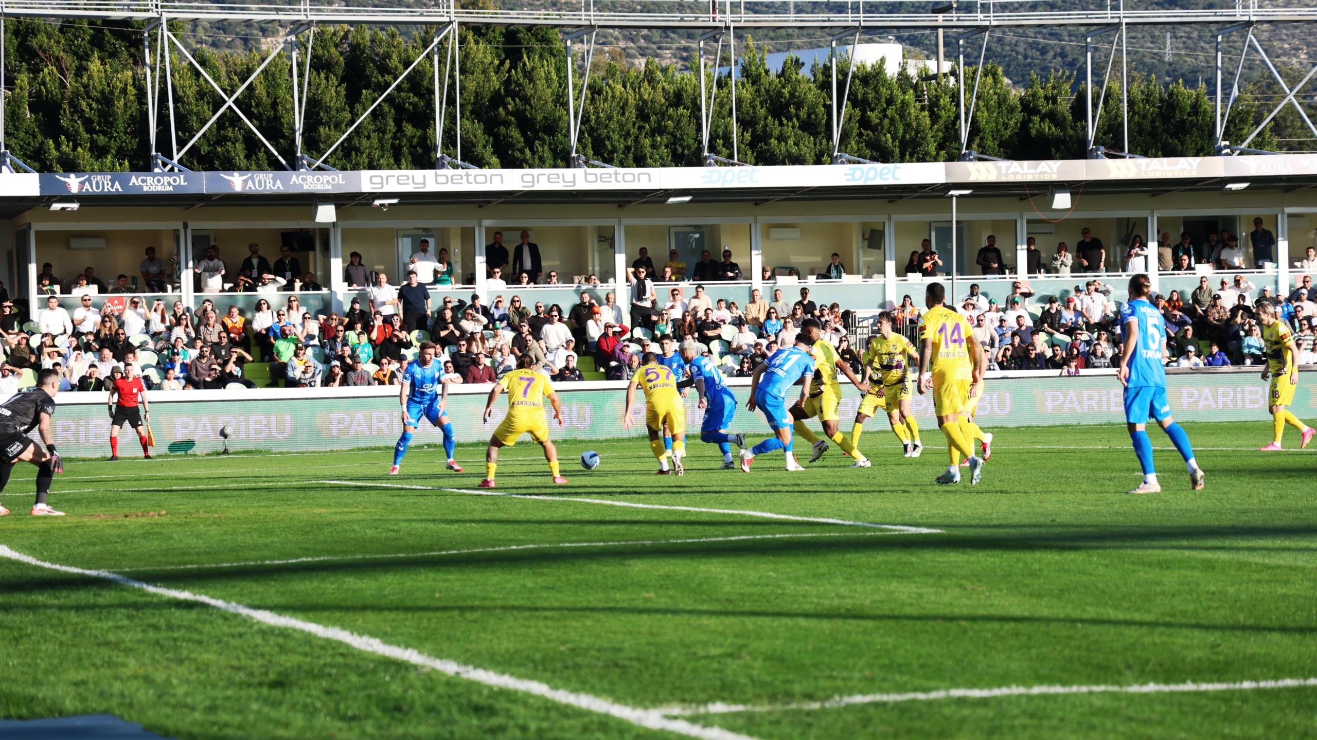 TRENDYOL SÜPER LİG: BODRUM FK: 0 - EYÜPSPOR: 1 (MAÇ SONUCU)